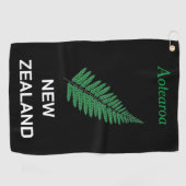 serviette de golf de la Nouvelle-Zélande (Horizontal)
