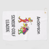 Serviette de golf de la Senior Golf League (Horizontal)