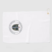 Serviette de golf de l'Académie Arma Dei (Horizontal)