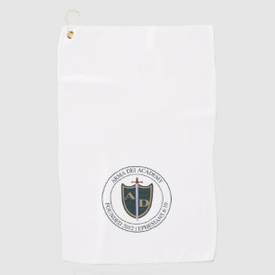 Serviette de golf de l'Académie Arma Dei