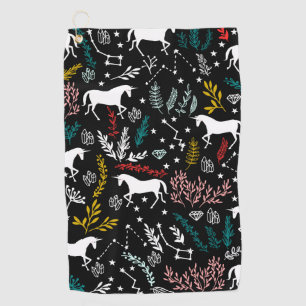 Serviette de golf de licorne