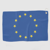 Serviette de golf de l'Union européenne (Horizontal)