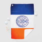 Serviette de golf de New York (En situation)
