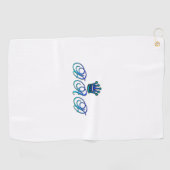 Serviette de golf de PAPA (Horizontal)