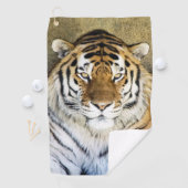 Serviette de golf de tigre (En situation)