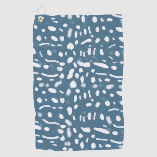 Serviette de golf de Whale Shark (Devant)
