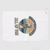Serviette De Golf Déceptions drôles Vous tous Chemise Religieuse D (Horizontal)