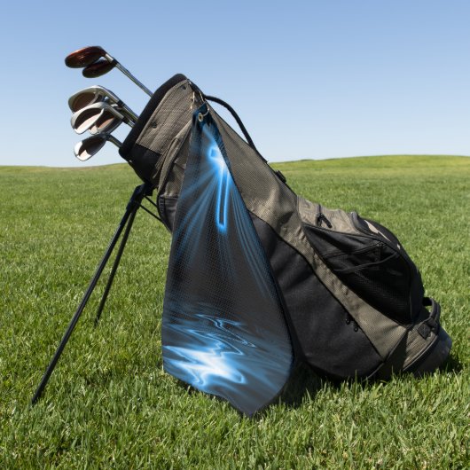 Serviette de golf d'éclairage (Vert)