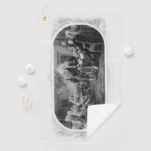 Serviette De Golf Déclaration d'indépendance : Projet de loi de 2 $, (En situation)