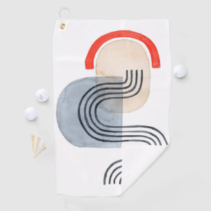 Serviette De Golf Déco Lever IV