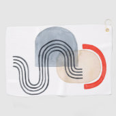 Serviette De Golf Déco Lever IV (Horizontal)