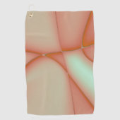 Serviette De Golf Découpes convexes de pêche renouvelées (Devant)