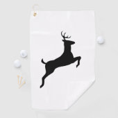Serviette De Golf Deer Buck (En situation)