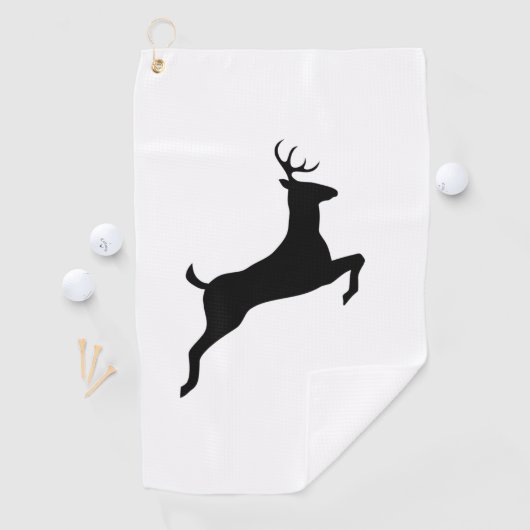 Serviette De Golf Deer Buck (En situation)