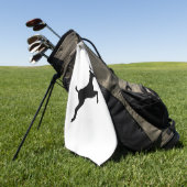 Serviette De Golf Deer Buck (Vert)