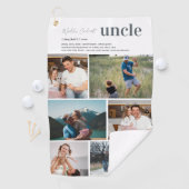 Serviette De Golf Définition de l'oncle | 7 Photo personnalisée (En situation)