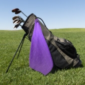 Serviette De Golf Dégradé du lilas néon. (Vert)