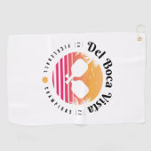 Serviette De Golf Del Boca Vista Pickleball Champions Golf Towne (Horizontal)