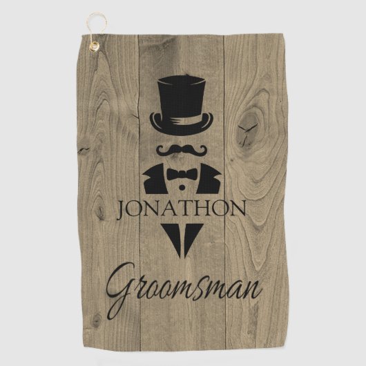 Serviette De Golf Démarcheurs Personnalisés (Devant)