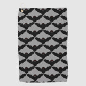 Serviette de golf déplaisante Halloween Vampire Ba (Devant)