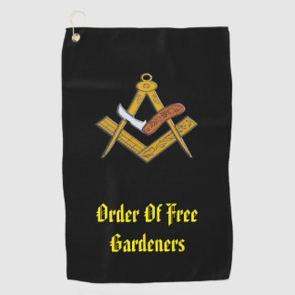 Serviette de golf des jardiniers gratuits