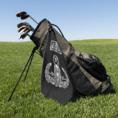 Serviette De Golf Désamorçage de munitions explosives “Master Blaste (Vert)