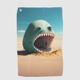 Serviette De Golf Desert Monstre