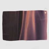 Serviette De Golf Desert Photography Sahara Dusk Night Sand noir (Horizontal)