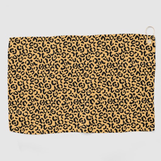Serviette De Golf Design classique série Leopard 14 (Horizontal)