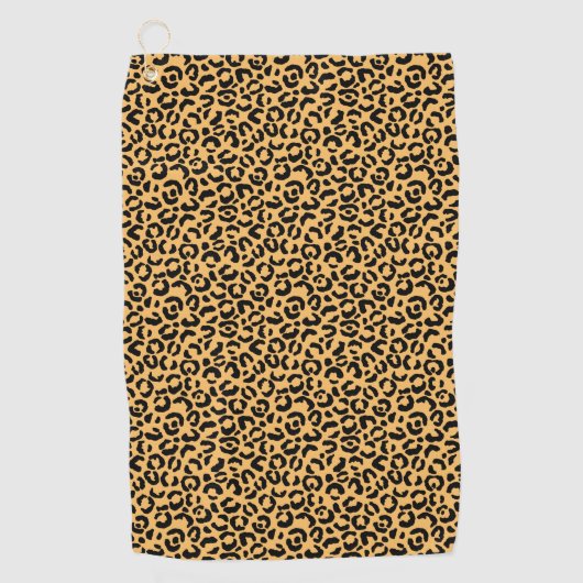 Serviette De Golf Design classique série Leopard 14 (Devant)