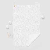 Serviette De Golf Design de langue Six (En situation)