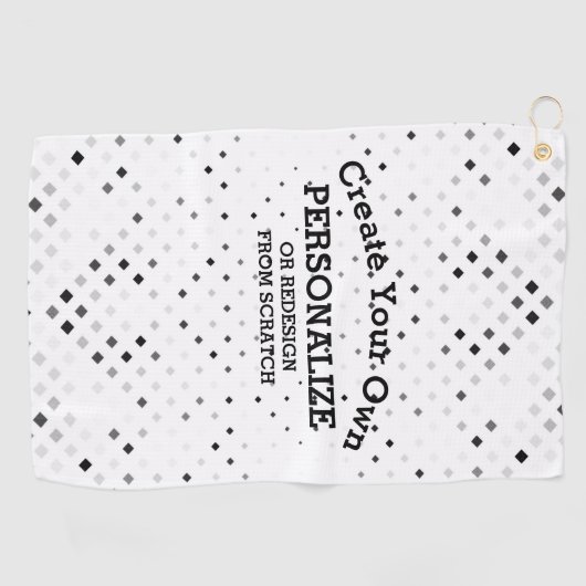 Serviette De Golf Design From Scratch - (Horizontal)