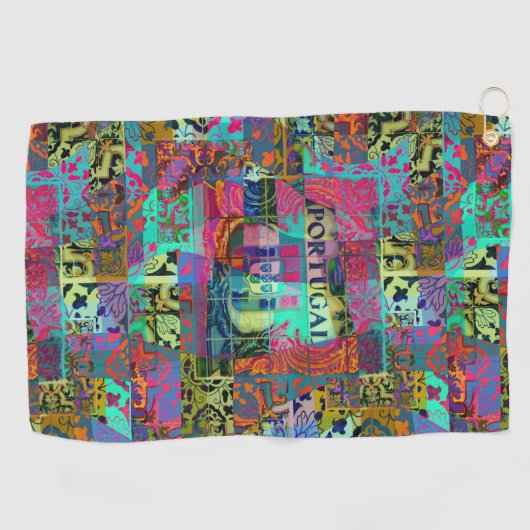 Serviette De Golf Design portugais (Horizontal)