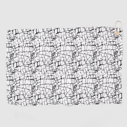 Serviette De Golf Design sec Quinze (Horizontal)