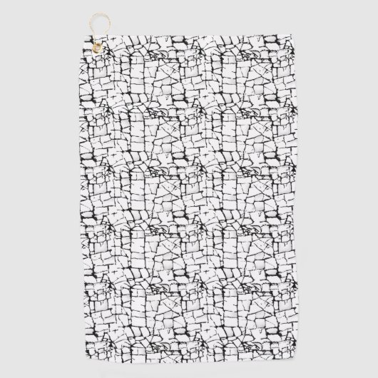 Serviette De Golf Design sec Quinze (Devant)