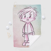 Serviette De Golf Dessin d'enfant garçon (En situation)
