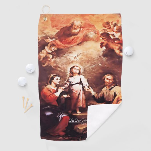 Serviette De Golf Deux trinités (En situation)