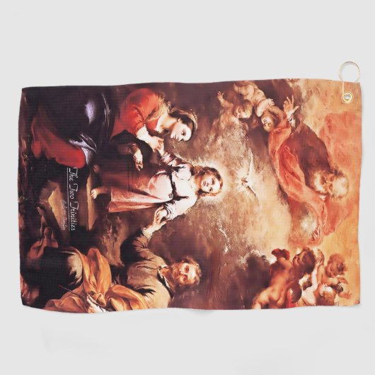 Serviette De Golf Deux trinités (Horizontal)