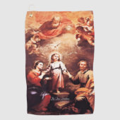 Serviette De Golf Deux trinités (Devant)