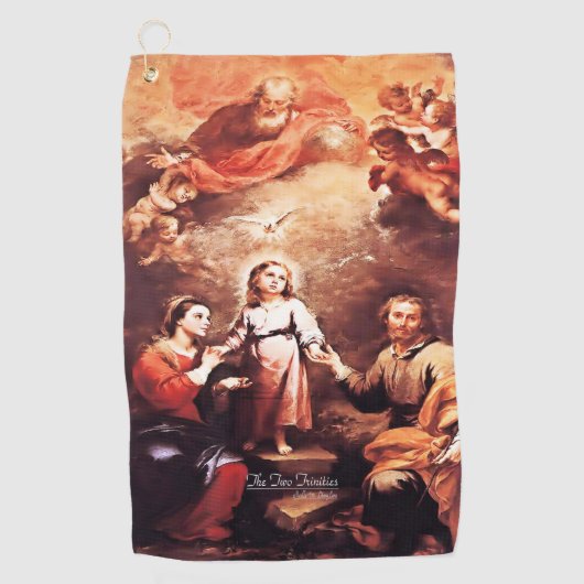 Serviette De Golf Deux trinités (Devant)