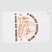 Serviette De Golf Devis de golf amusant | Amateur de golf (Horizontal)
