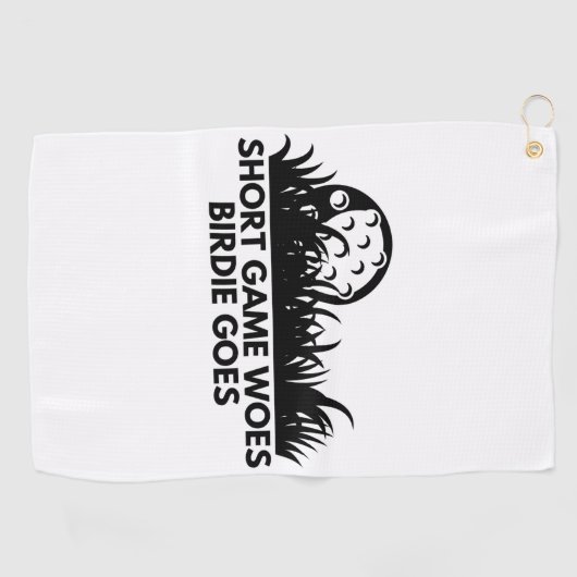Serviette De Golf devis de golf intelligents (Horizontal)