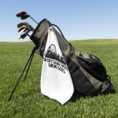 Serviette De Golf devis de golf intelligents (Vert)
