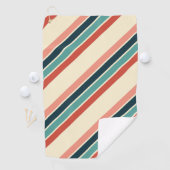 Serviette De Golf Diagonale multicolore (En situation)