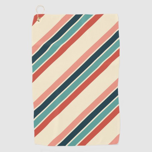 Serviette De Golf Diagonale multicolore (Devant)