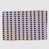 Serviette De Golf Diamant géométrique (Horizontal)