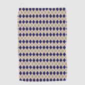 Serviette De Golf Diamant géométrique (Devant)
