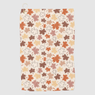 Serviette De Golf Diminution de la conception d'action de grâce de l