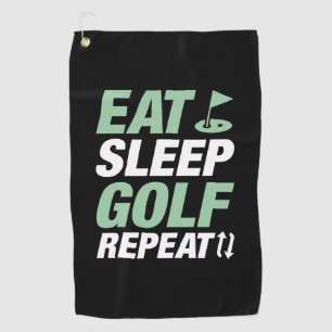 Serviette De Golf Dîner Golf Répéter