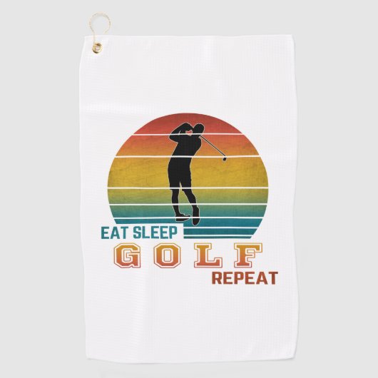 Serviette De Golf Dîner Golf Répéter (Devant)